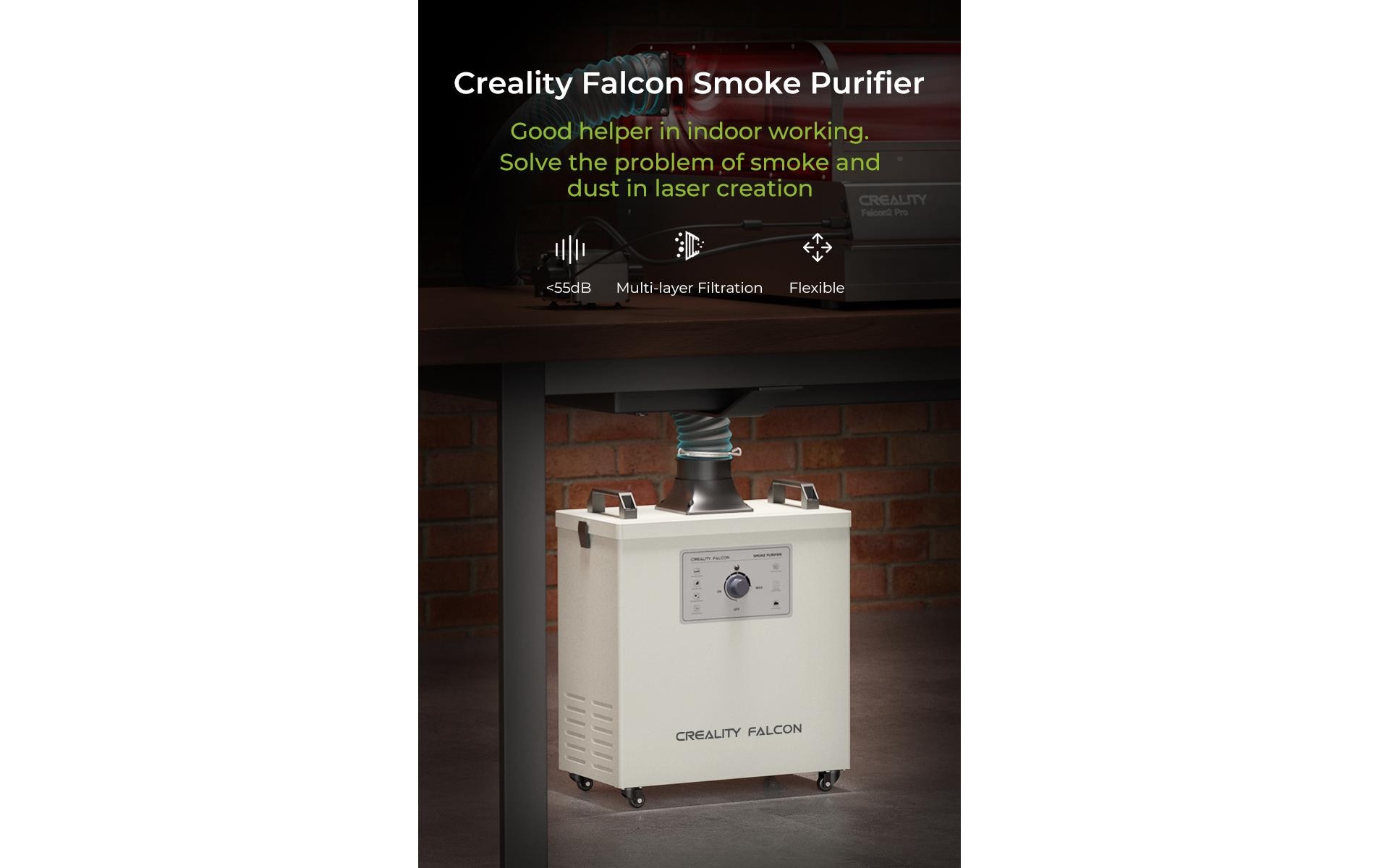 Creality Filteranlage Falcon Smoke Purifier 180W