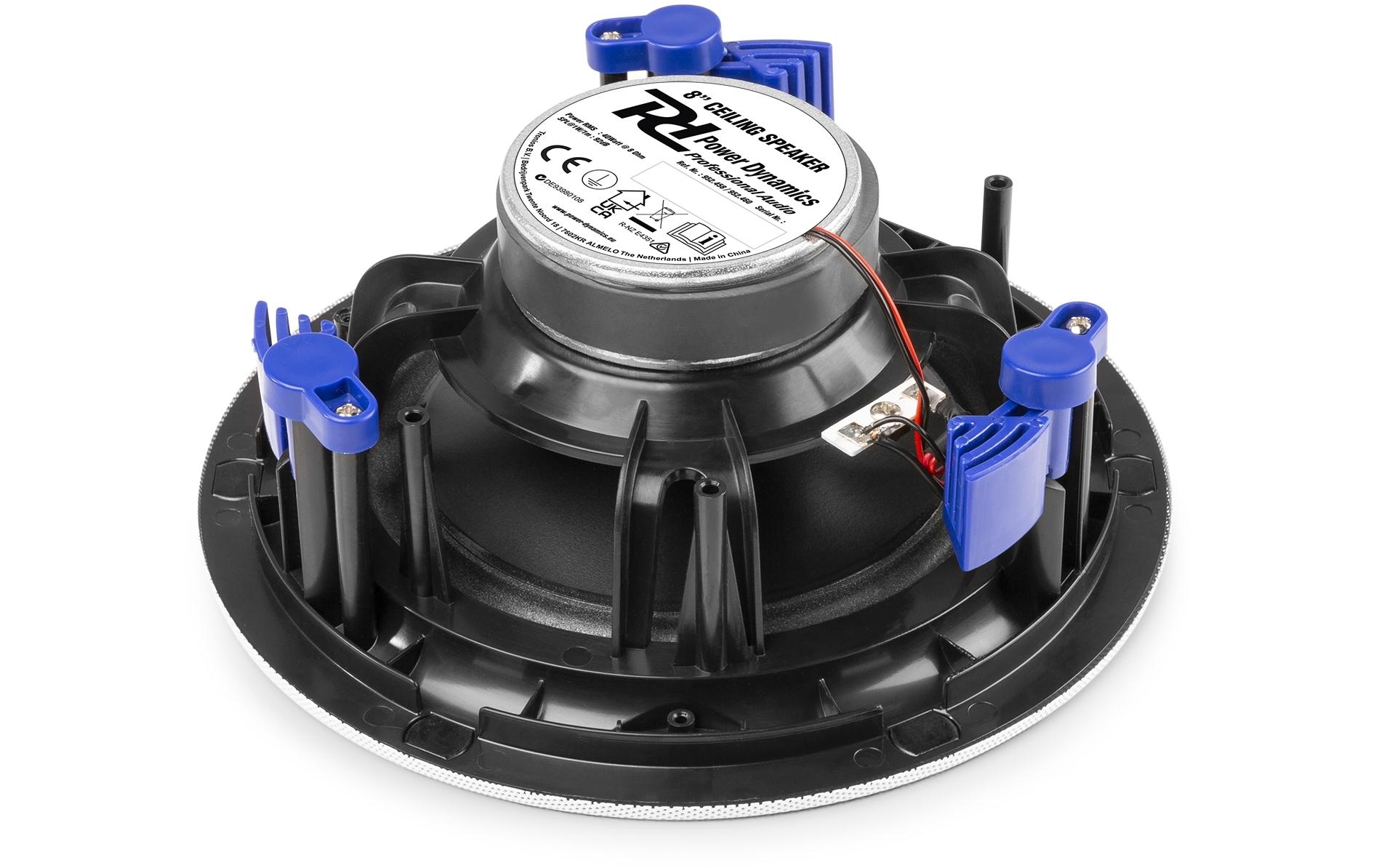 Power Dynamics Deckenlautsprecher Powerline A100B 4er-Set