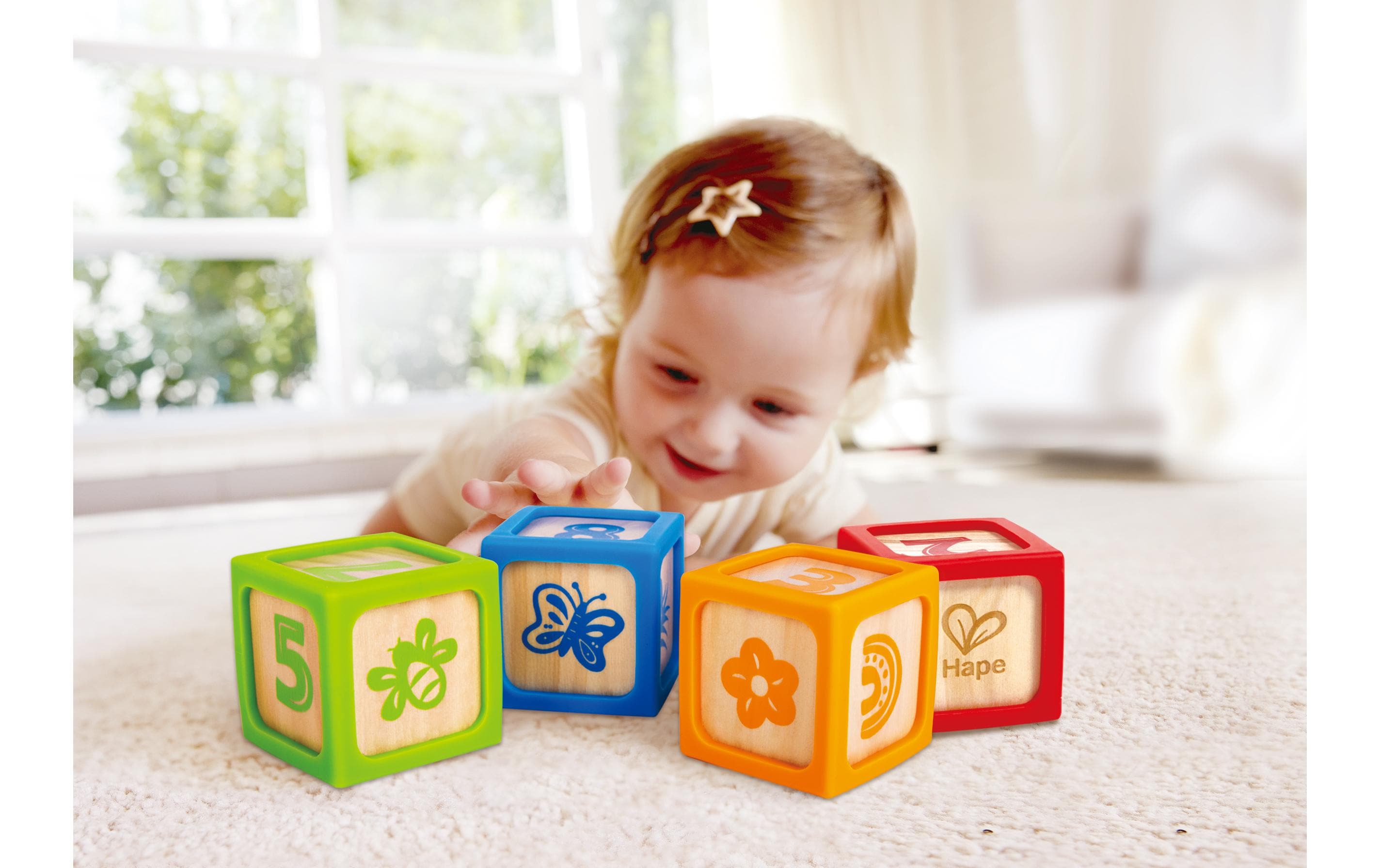 Hape Smartes Bausteine-Starter-Set 4 Stück