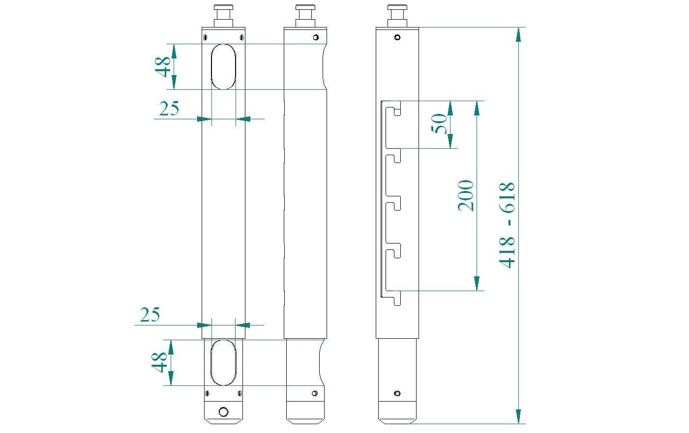 Euromet Verlängerung ARAKNO 40-60 cm Weiss Euromet Verlängerung ARAKNO 40-60 cm Weiss