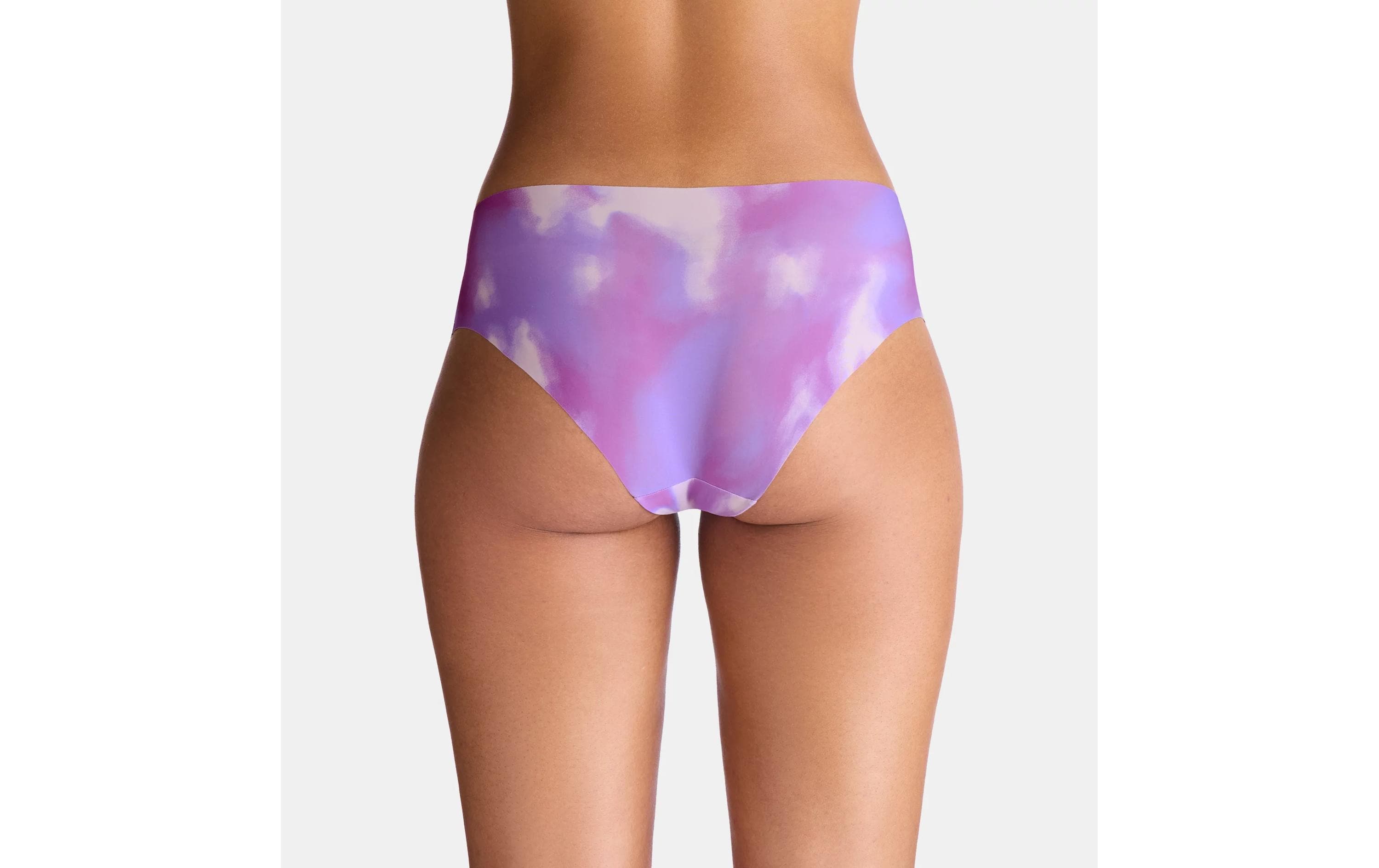 UNDER ARMOUR Unterhosen Pure Stretch Printed 3 Pack Violett, L