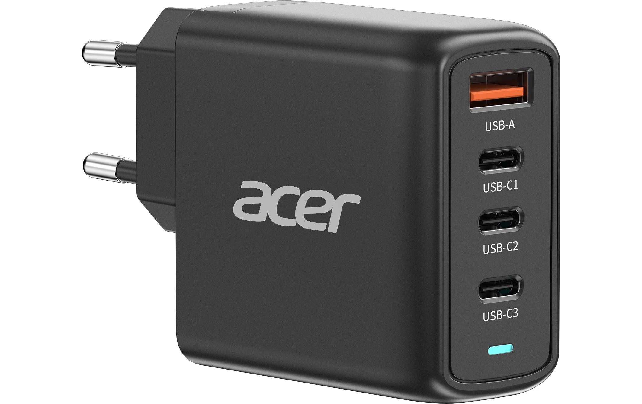 Acer Netzteil-Ladegerät 100W GaN inkl. 2m USB-C Kabel