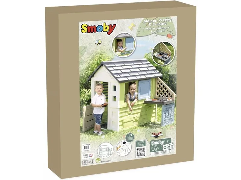 Smoby Spielhaus Life Pretty mit Küche Smoby Spielhaus Life Pretty mit Küche