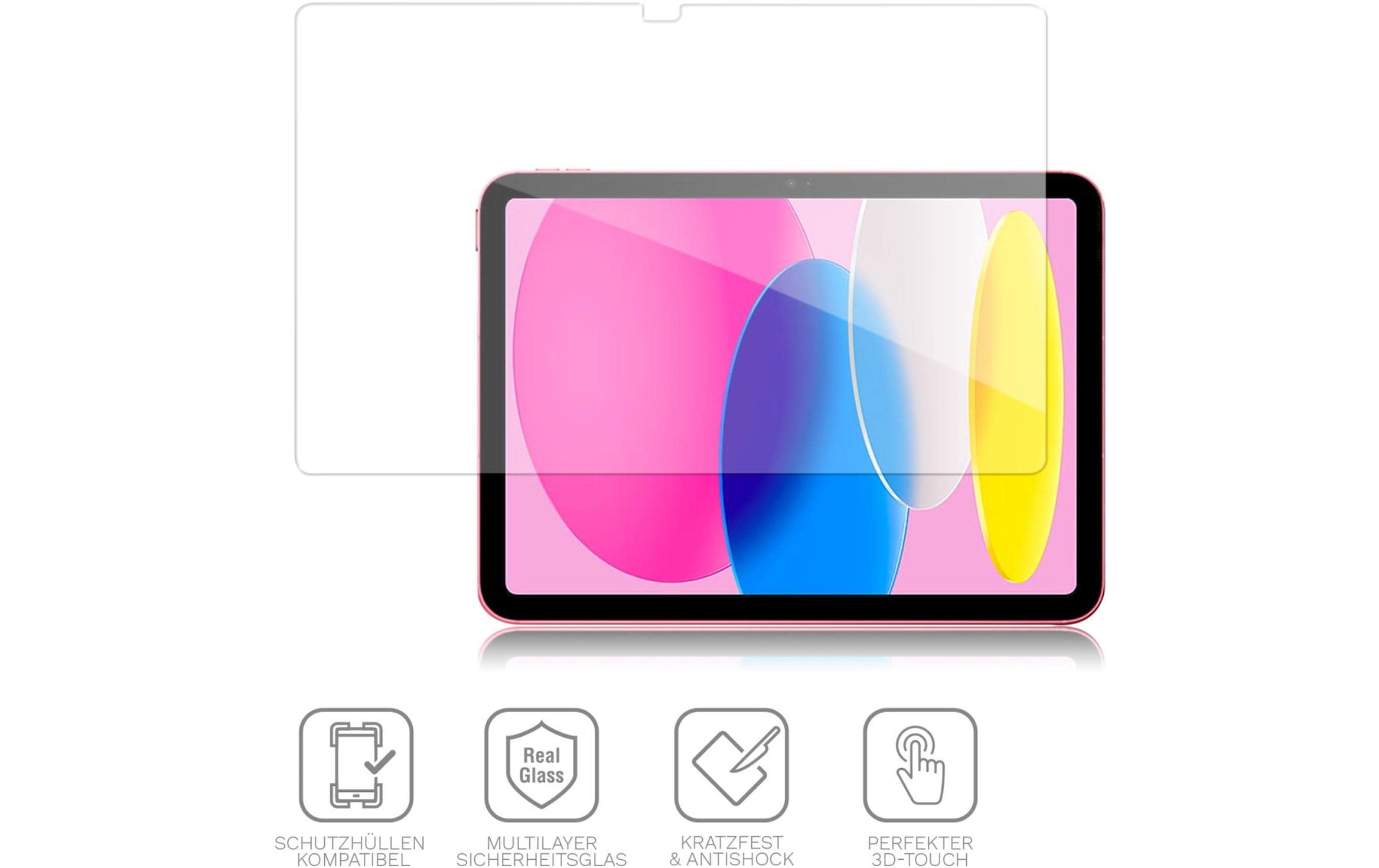 4smarts Tablet-Schutzfolie Second Glass 2.5D 10.9 4smarts Tablet-Schutzfolie Second Glass 2.5D 10.9