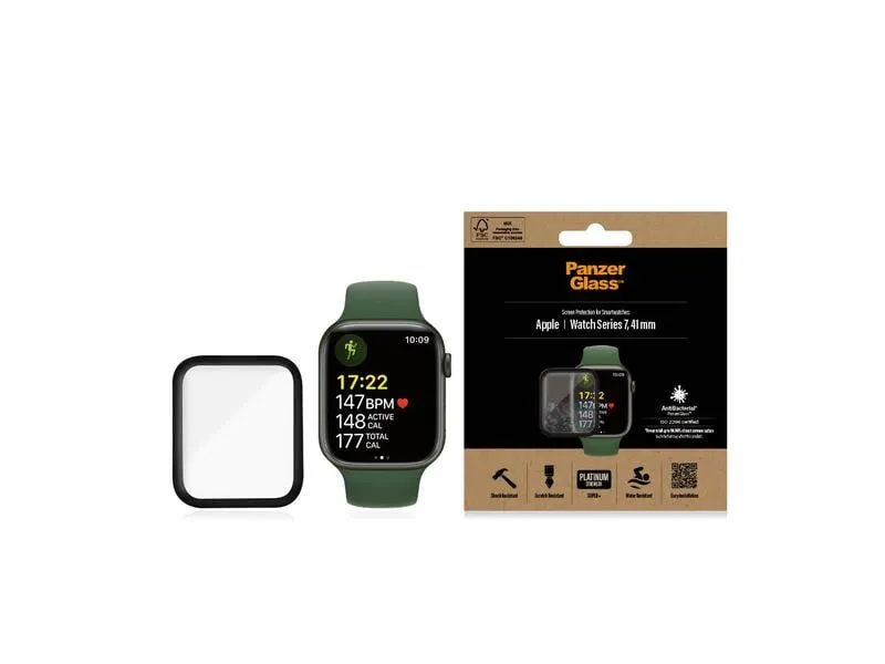 Panzerglass Displayschutz AB Apple Watch Series 7/8 (41 mm) Panzerglass Displayschutz AB Apple Watch Series 7/8 (41 mm)