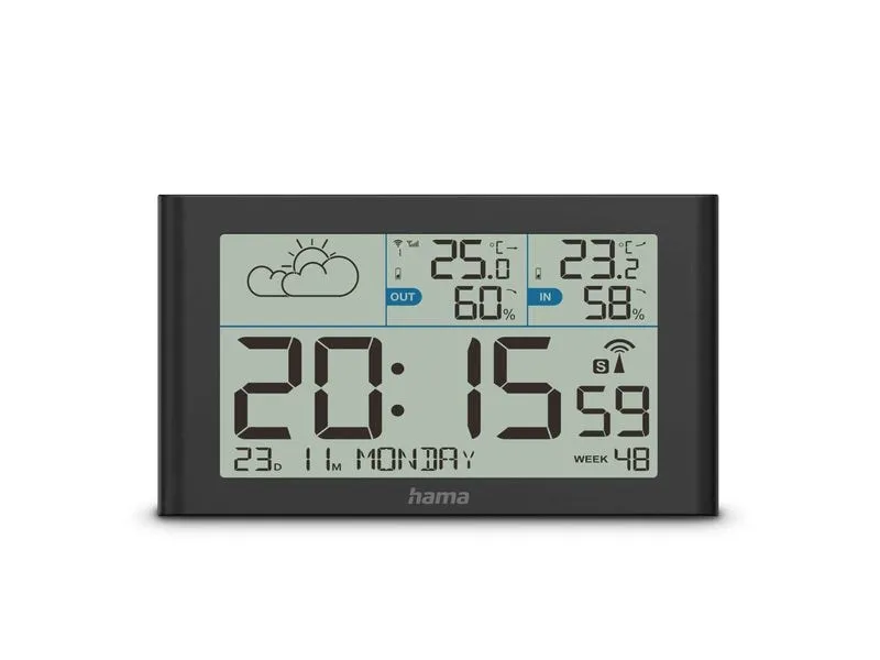 Hama Wetterstation Sylt, Schwarz