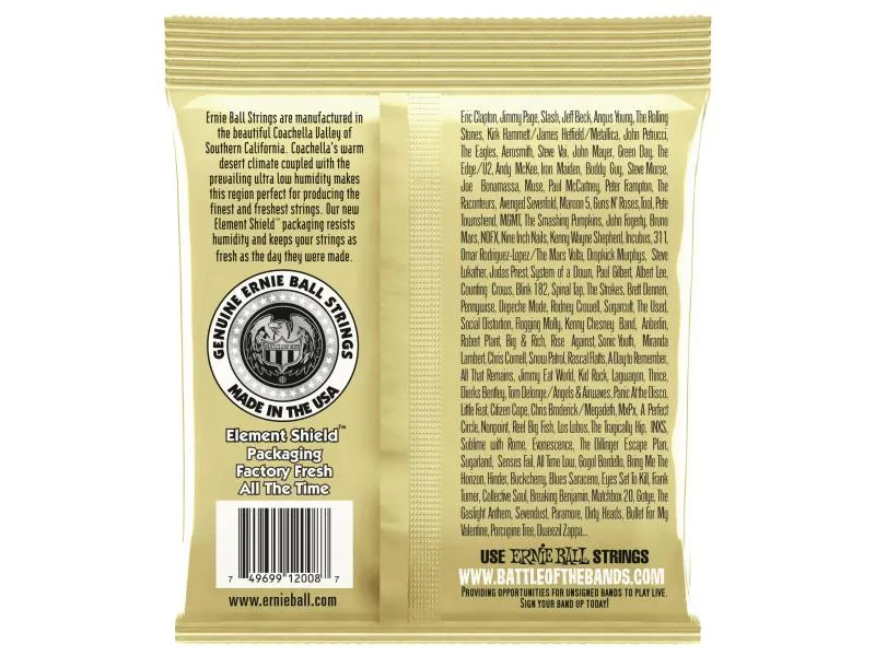 Ernie Ball Gitarrensaiten 2008 Earthwood Bronze – Rock & Blues 10-52 Ernie Ball Gitarrensaiten 2008 Earthwood Bronze – Rock & Blues 10-52