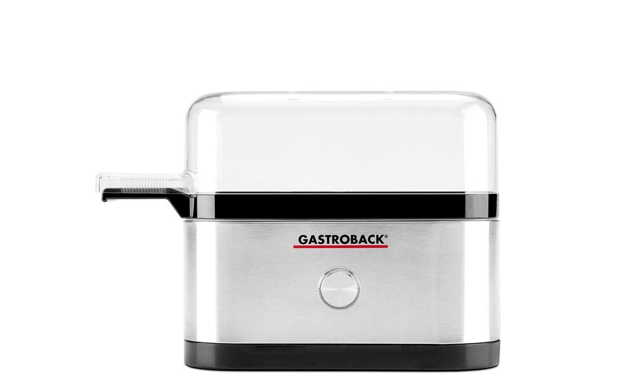 Gastroback Eierkocher Design Mini 3 Eier Silber