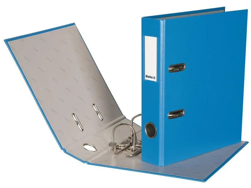 Biella Ordner Plasticolor A5 4 cm, Blau Biella Ordner Plasticolor A5 4 cm, Blau