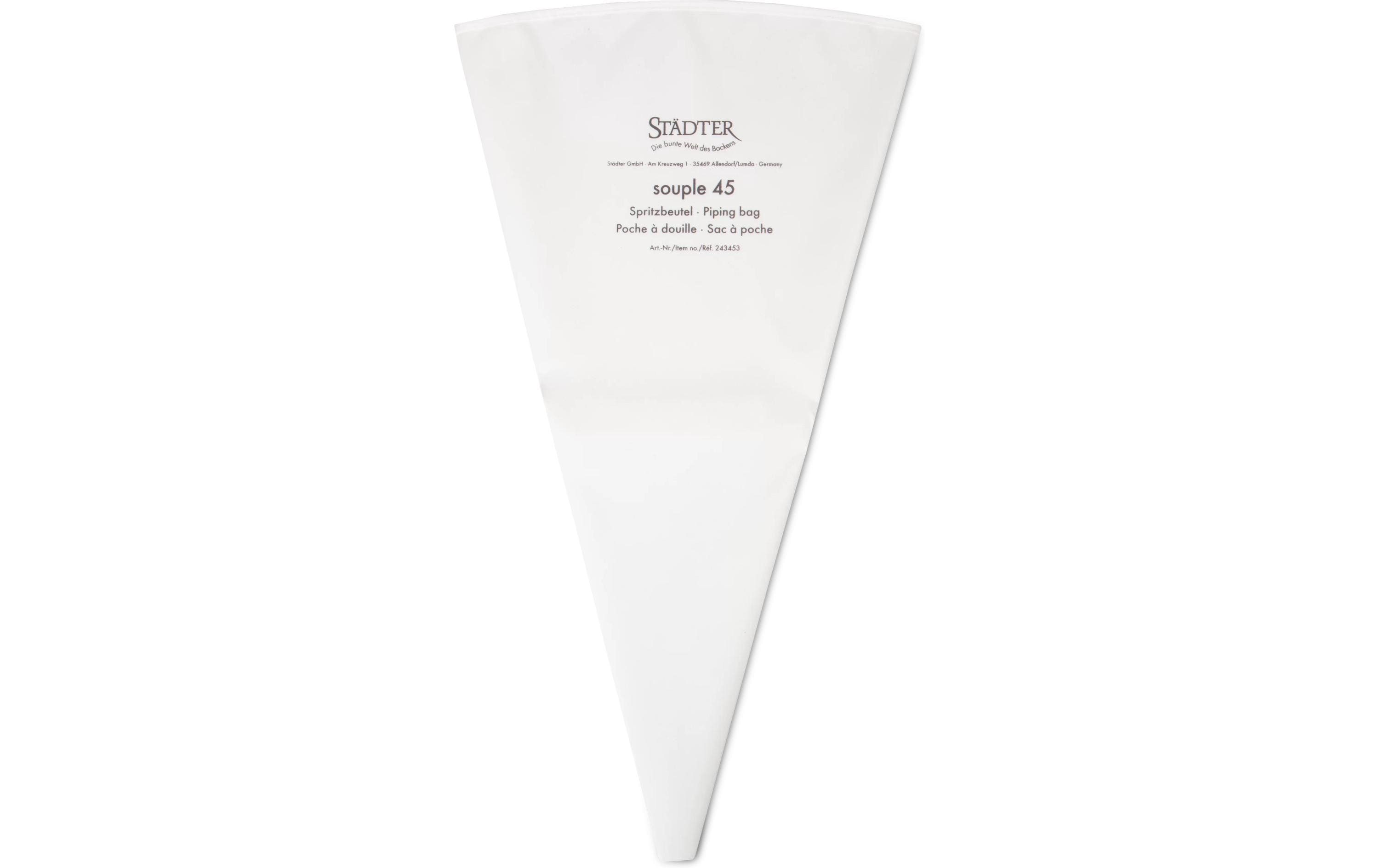 Städter Spritzbeutel Profi Souple 45 cm, Weiss