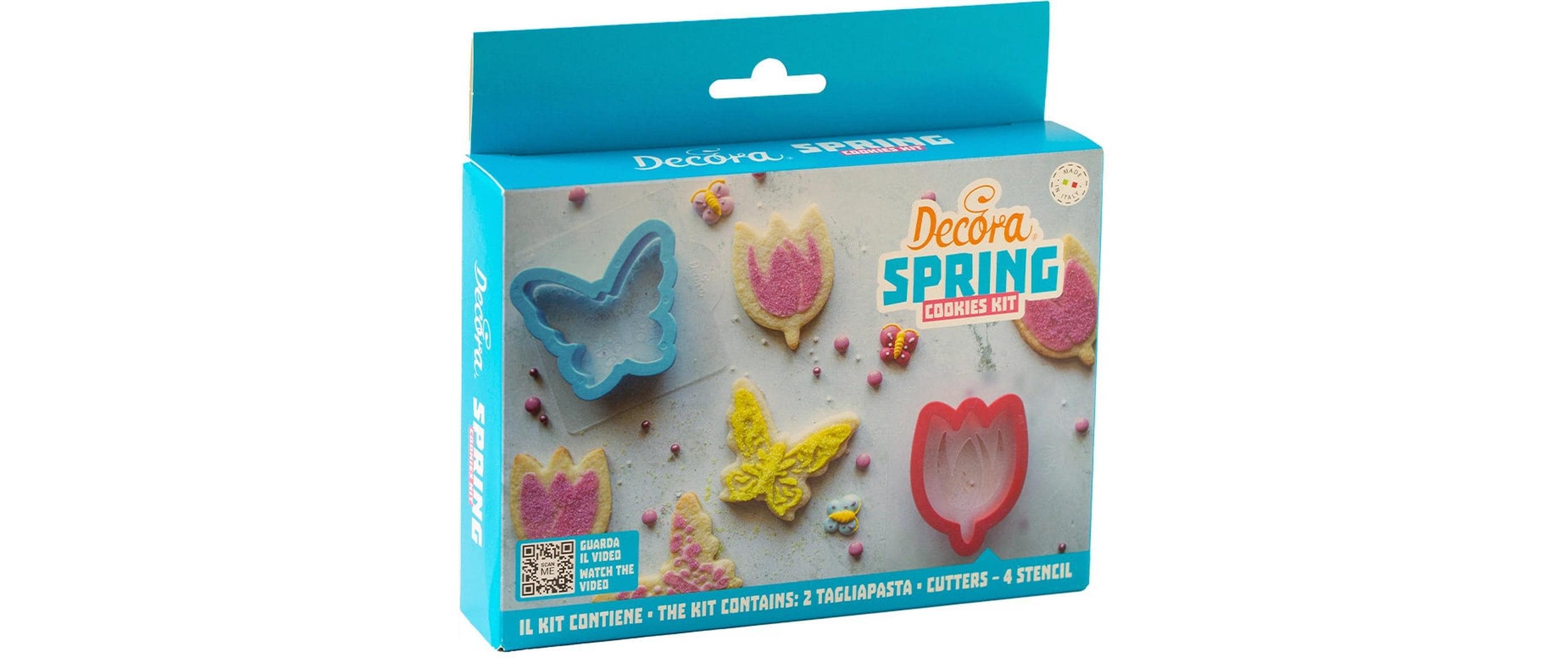 Decora Guetzli-Ausstecher It's Spring Set 4-teilig