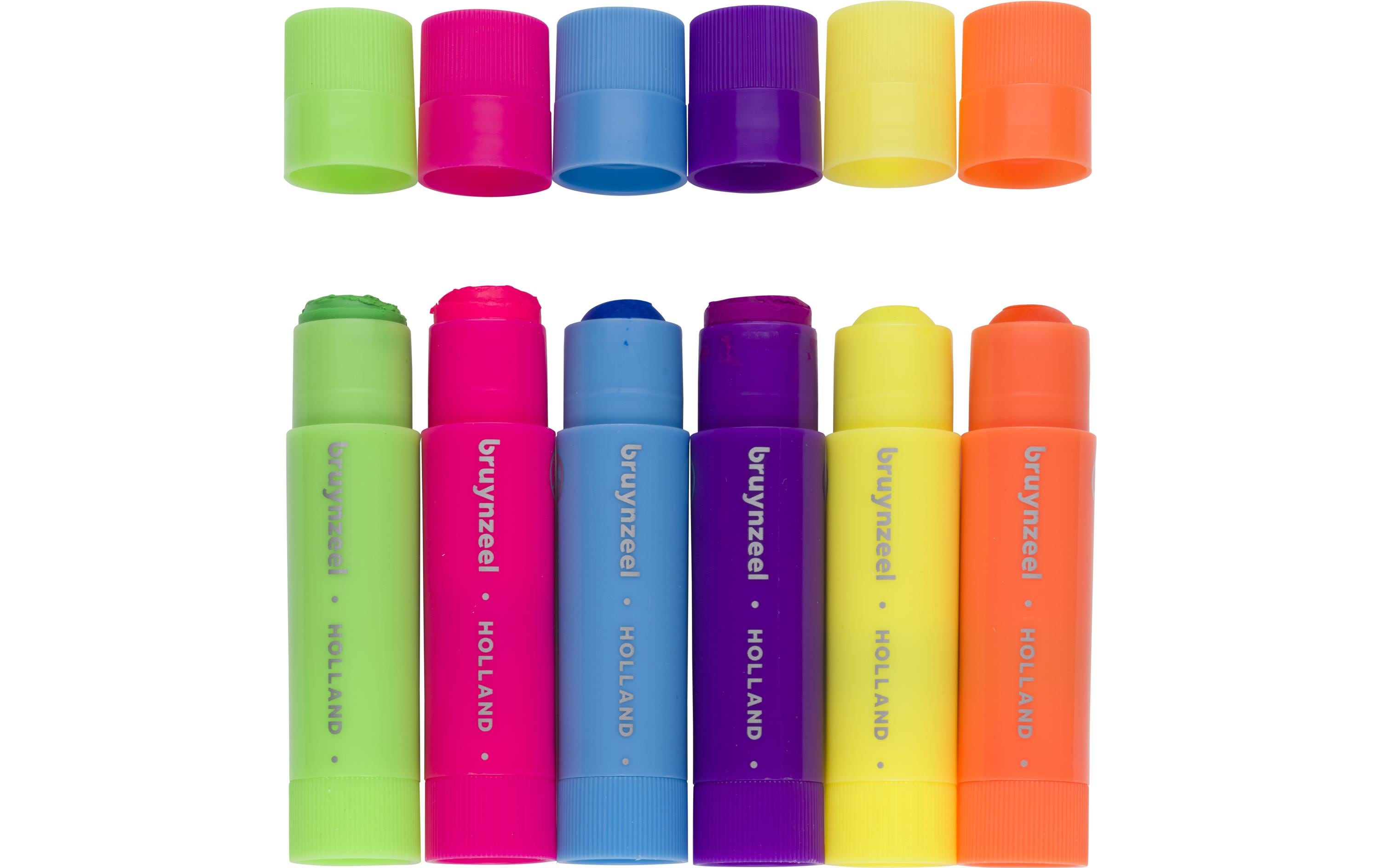 Bruynzeel Posterfarbe Neon 6 Stück
