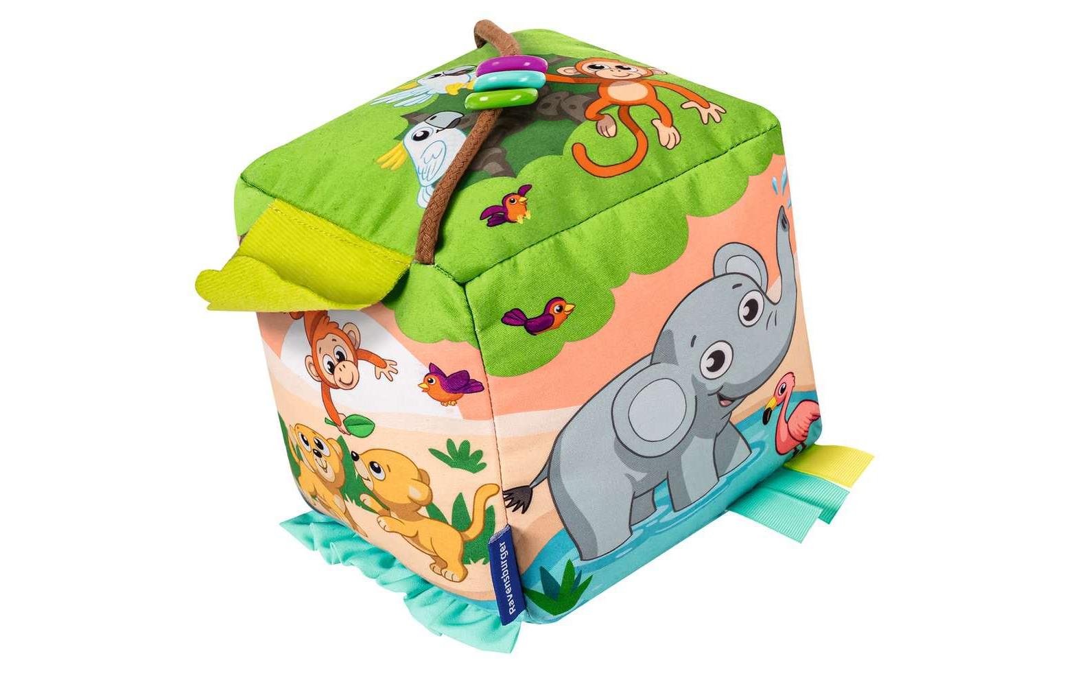 play+ Motorik-Musik-Spiel-Würfel: Wilde Tiere