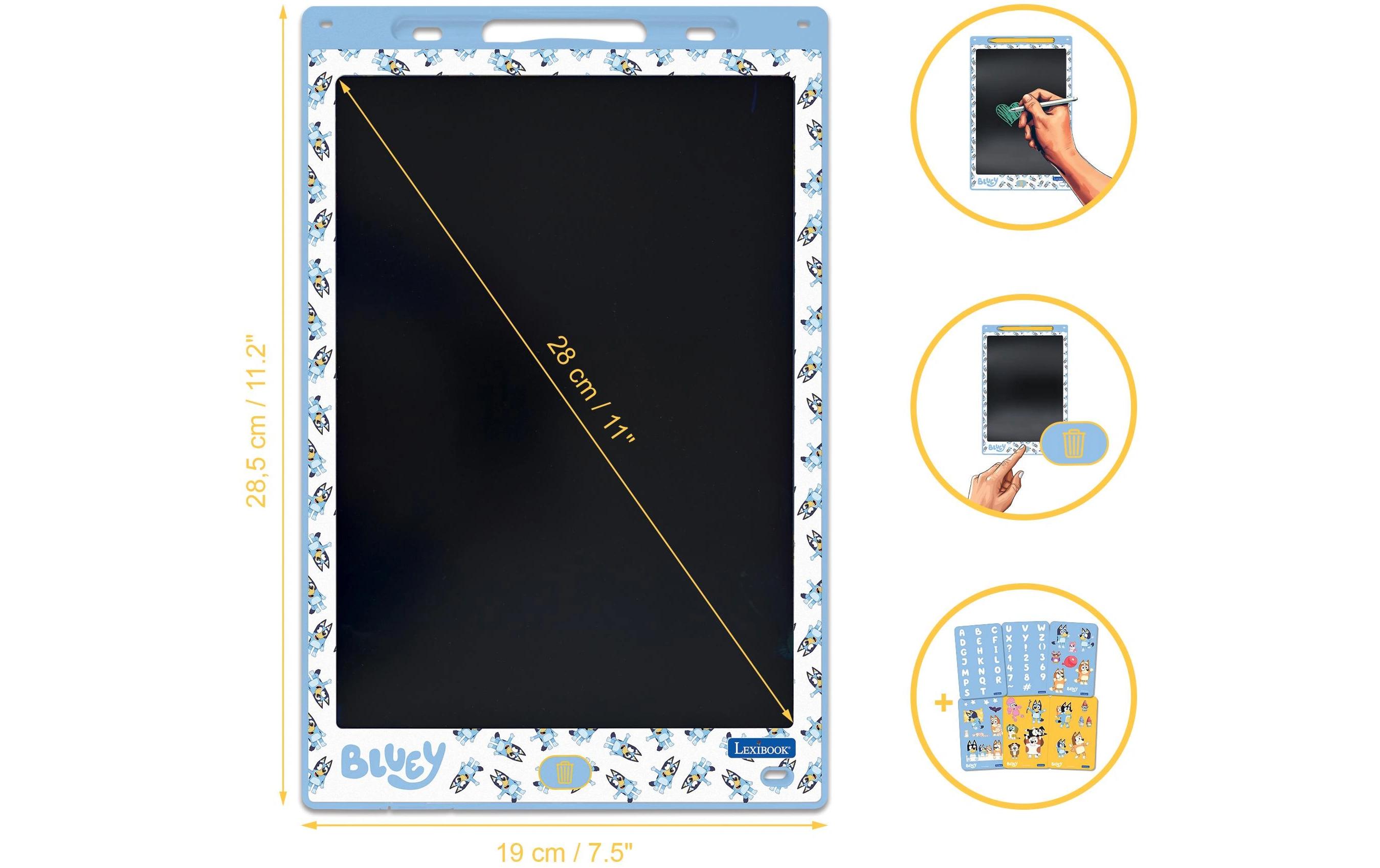 Lexibook Lern-Zeichentablett Bluey 11