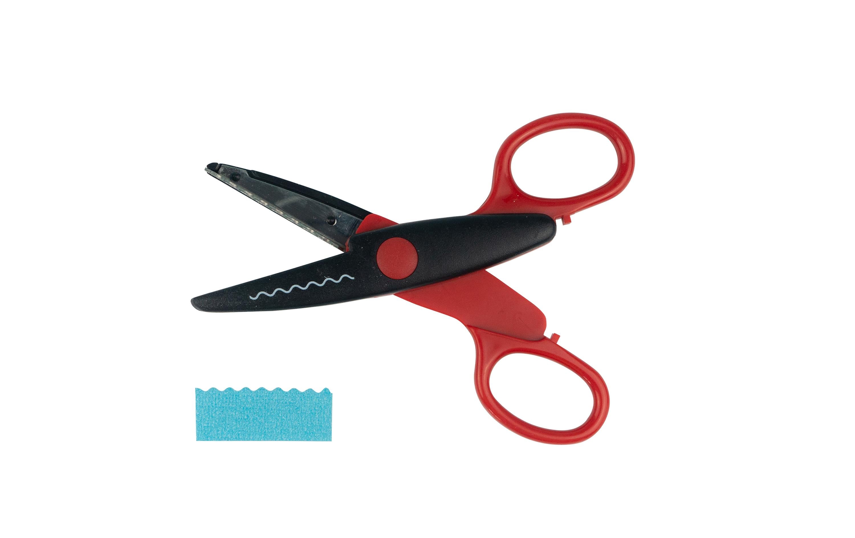 URSUS Schere 13 cm mit Wellenschnitt