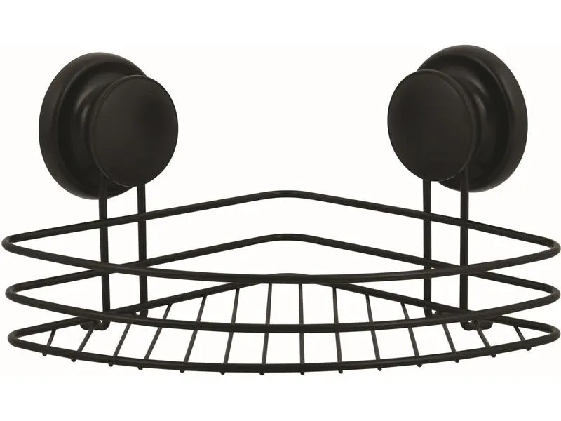MSV Duschmittelhalter Schwarz matt