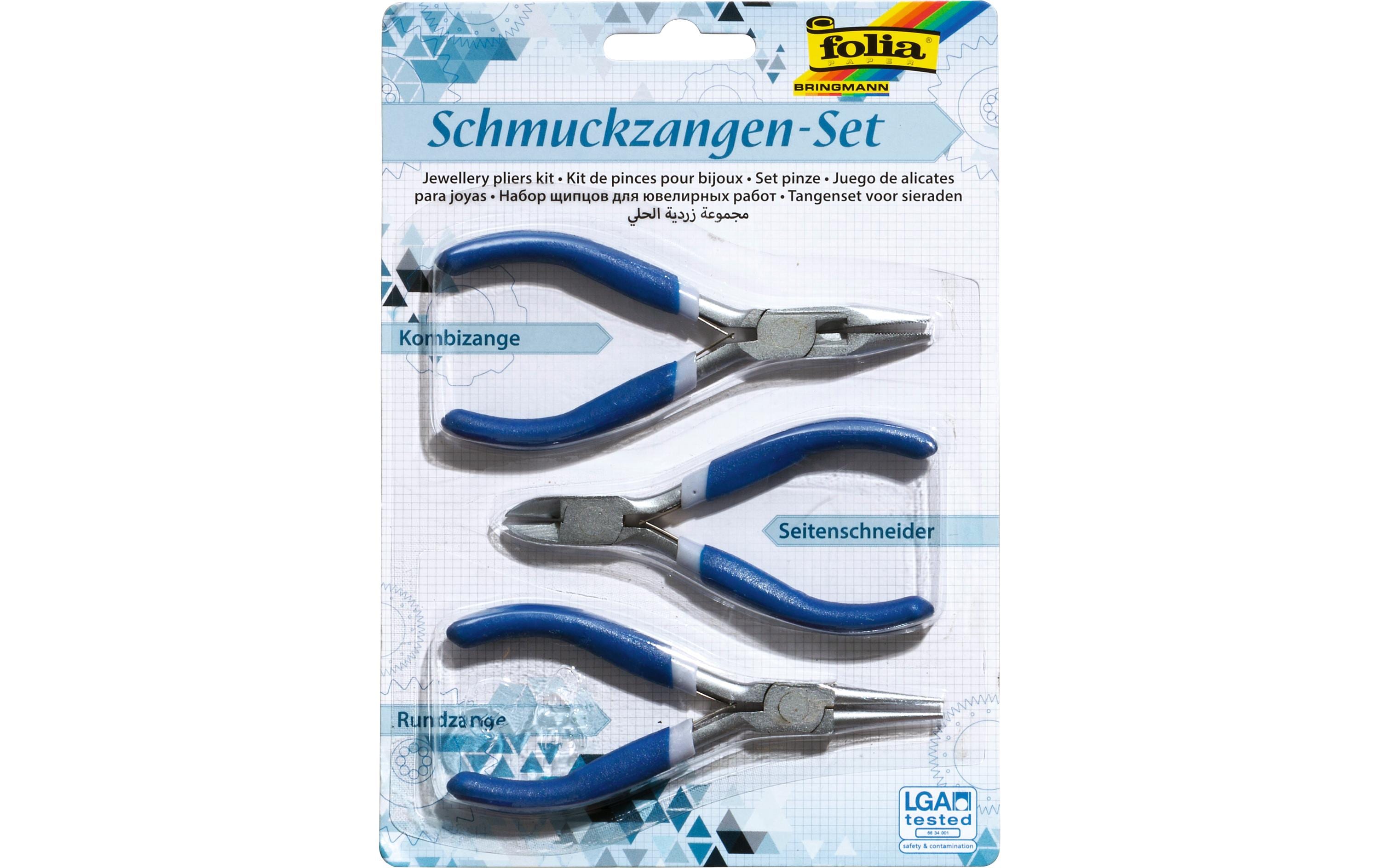 Folia Zangenset 3-teilig Folia Zangenset 3-teilig