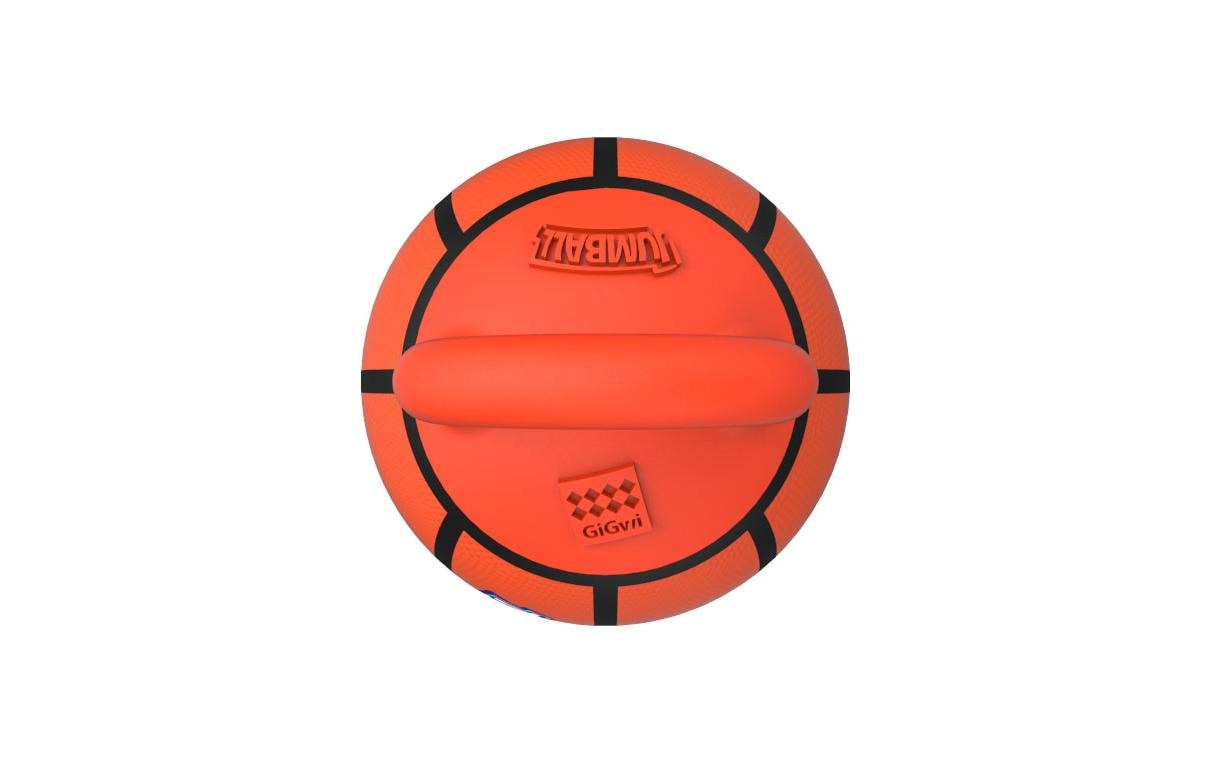 GiGwi Hunde-Spielzeug Jumpball, Basketball, Orange