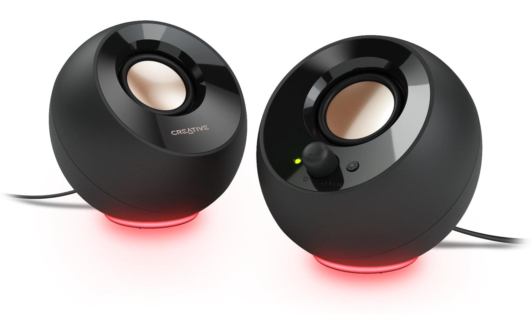 CREATIVE PC-Lautsprecher Pebble SE schwarz