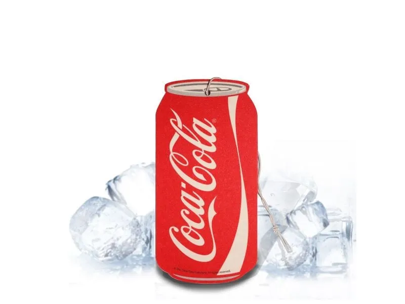 airpure Papierkarte Dose Coca Cola airpure Papierkarte Dose Coca Cola