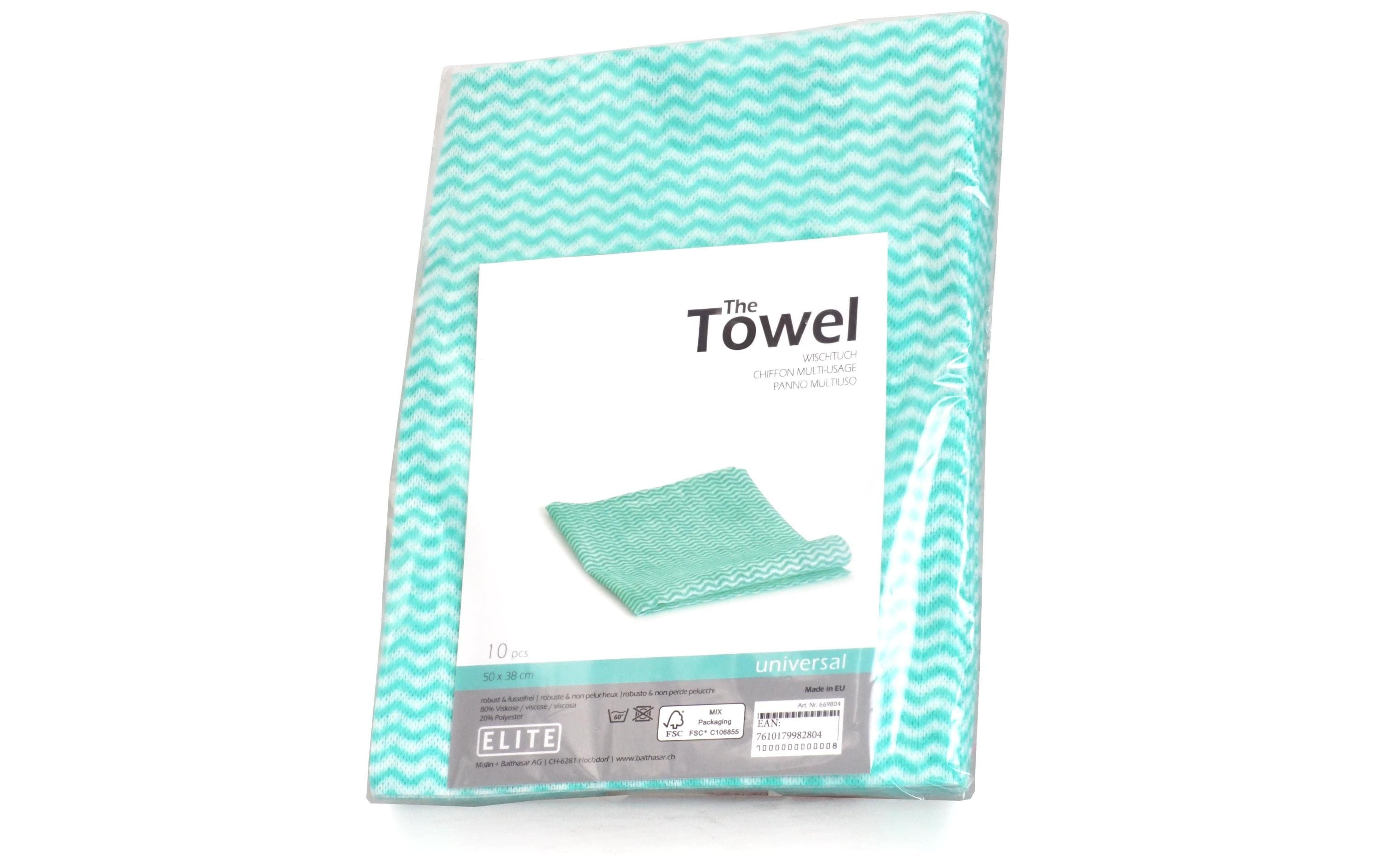 Elite Allzwecktuch 10 Stück, Türkis