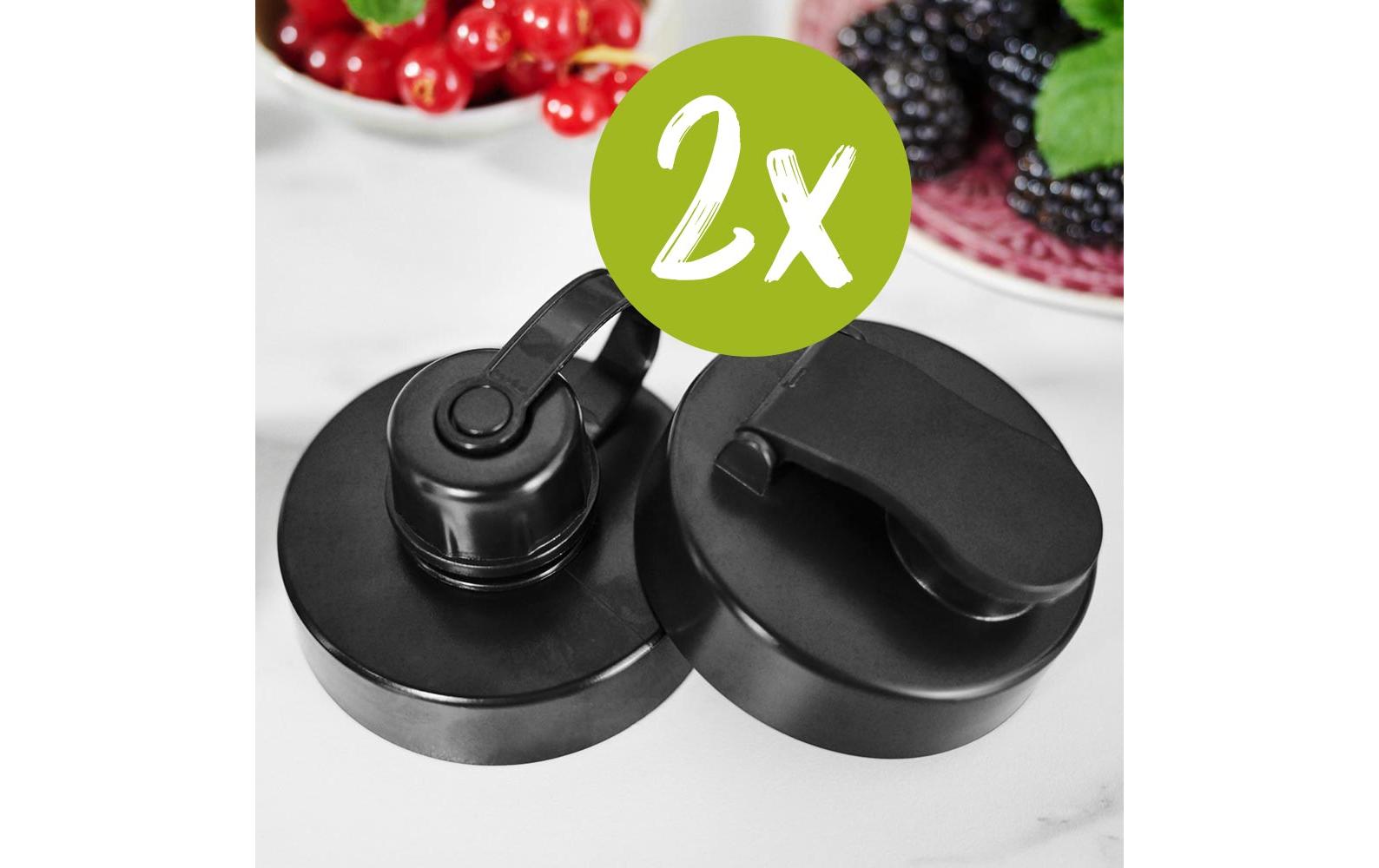 Gastroback Smoothie Maker Mix & Go Schwarz/Silber