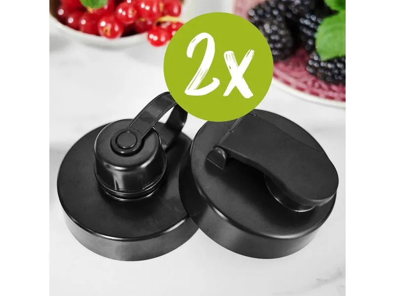Gastroback Smoothie Maker Mix & Go Schwarz/Silber