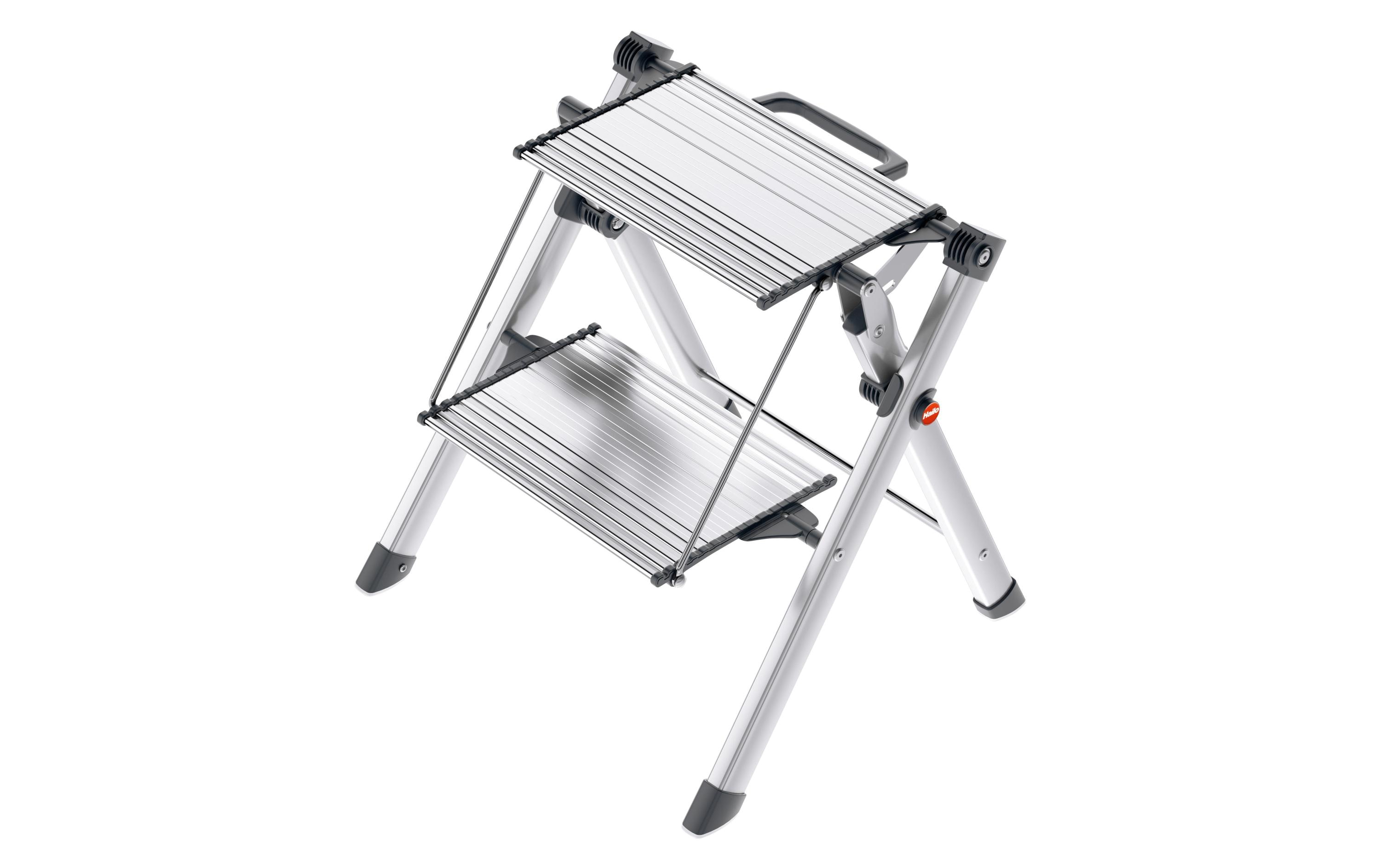 Hailo Trittleiter MK80 Comfort Line 2 Stufen Hailo Trittleiter MK80 Comfort Line 2 Stufen