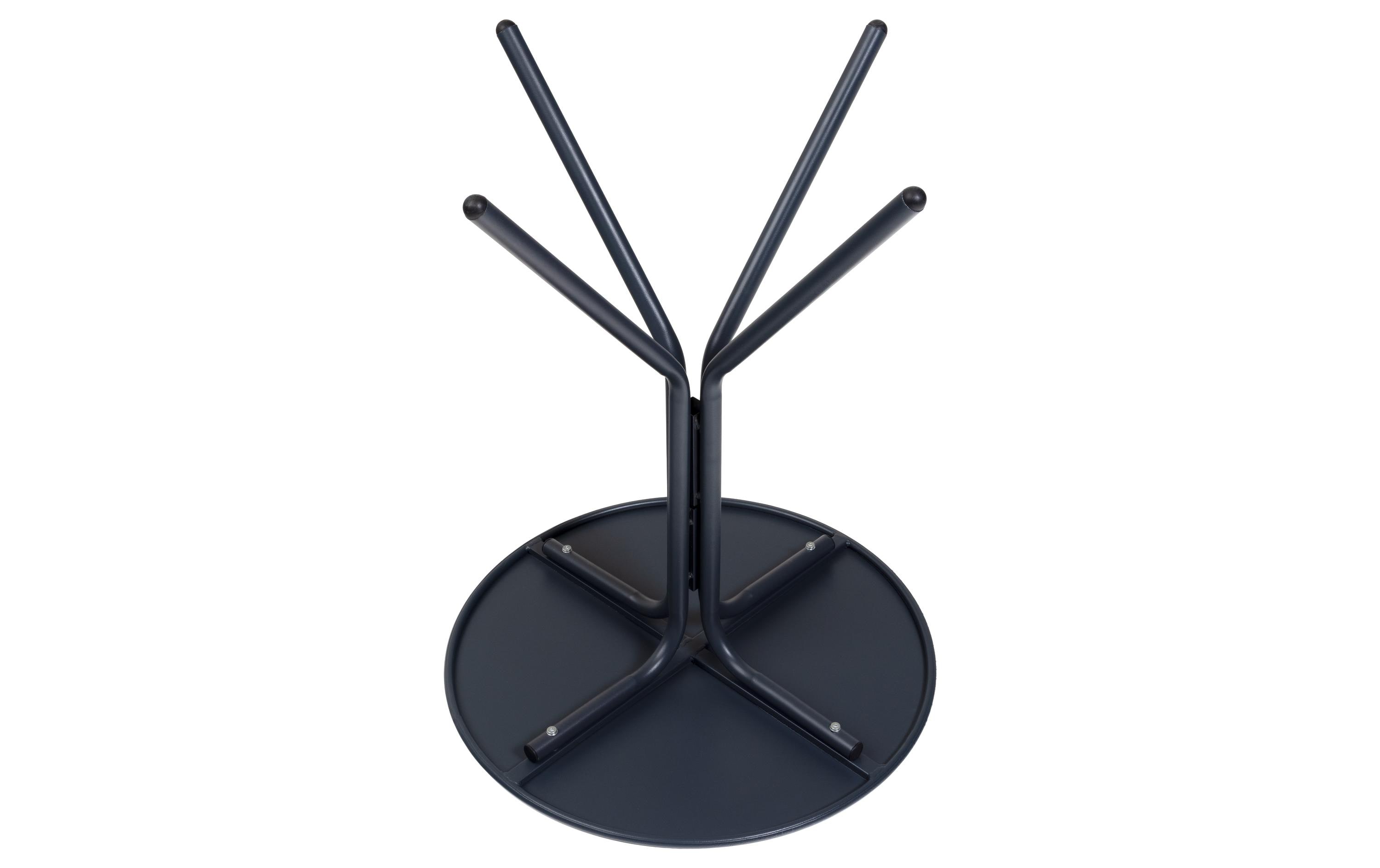 COCON Bistrotisch Conny , Ø 57 cm, Anthrazit