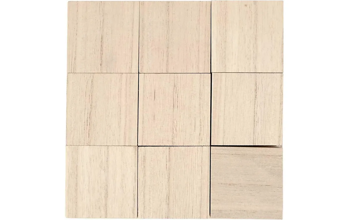 Creativ Company Holzartikel 9 Holzwürfel Creativ Company Holzartikel 9 Holzwürfel