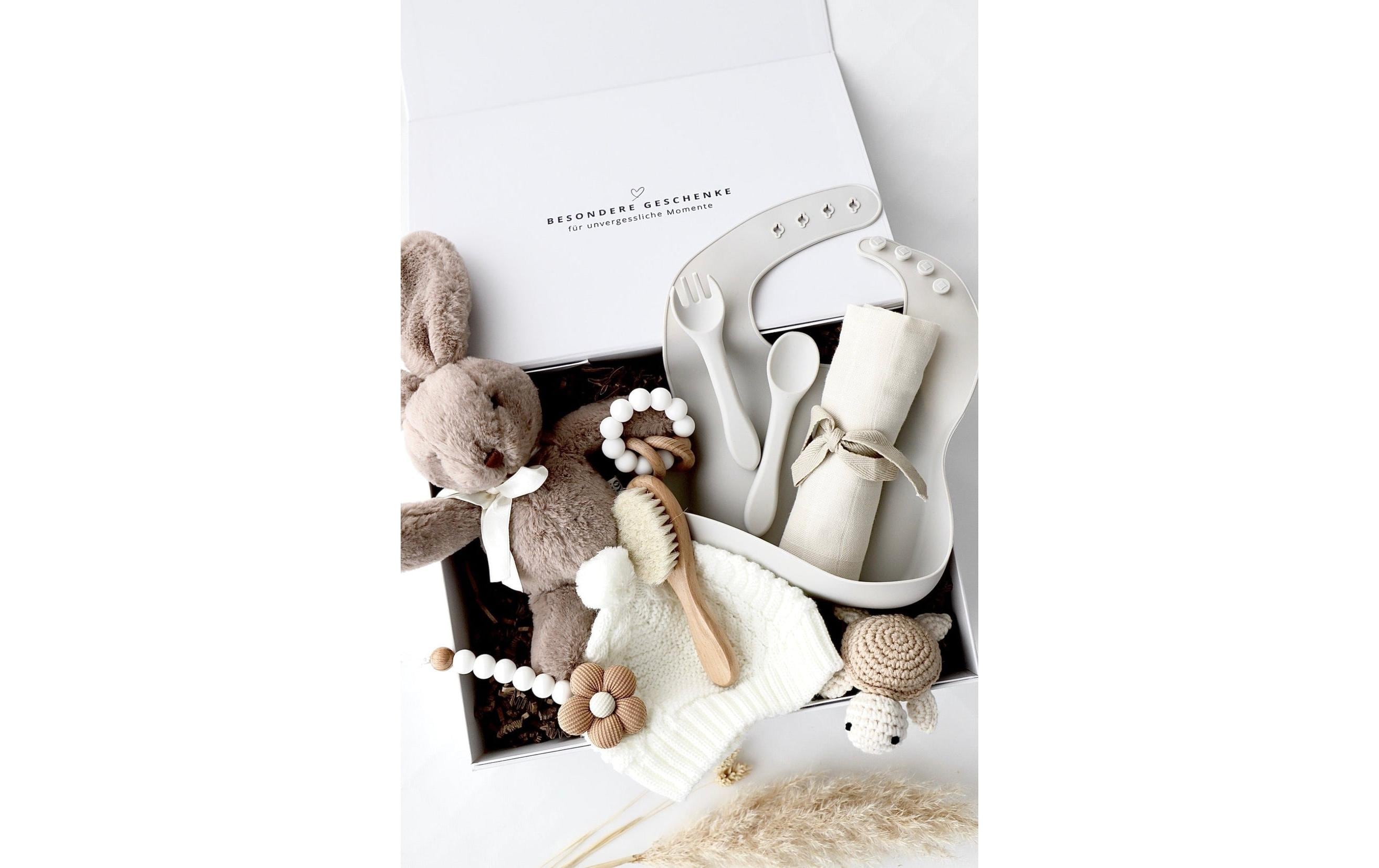 Oykami Baby Geschenkbox Lunelle Weiss