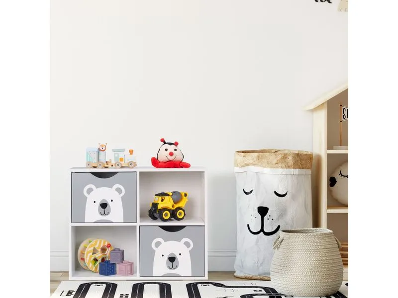 relaxdays Regal Bär, MDF / Kiefern relaxdays Regal Bär, MDF / Kiefern