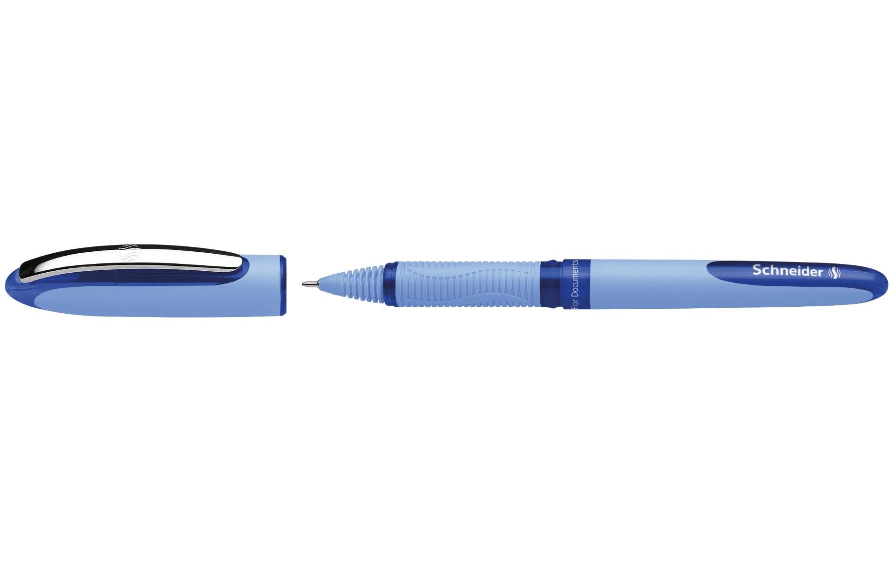 Schneider Rollerball One Hybrid N 0.5 mm, Blau, 1 Stück