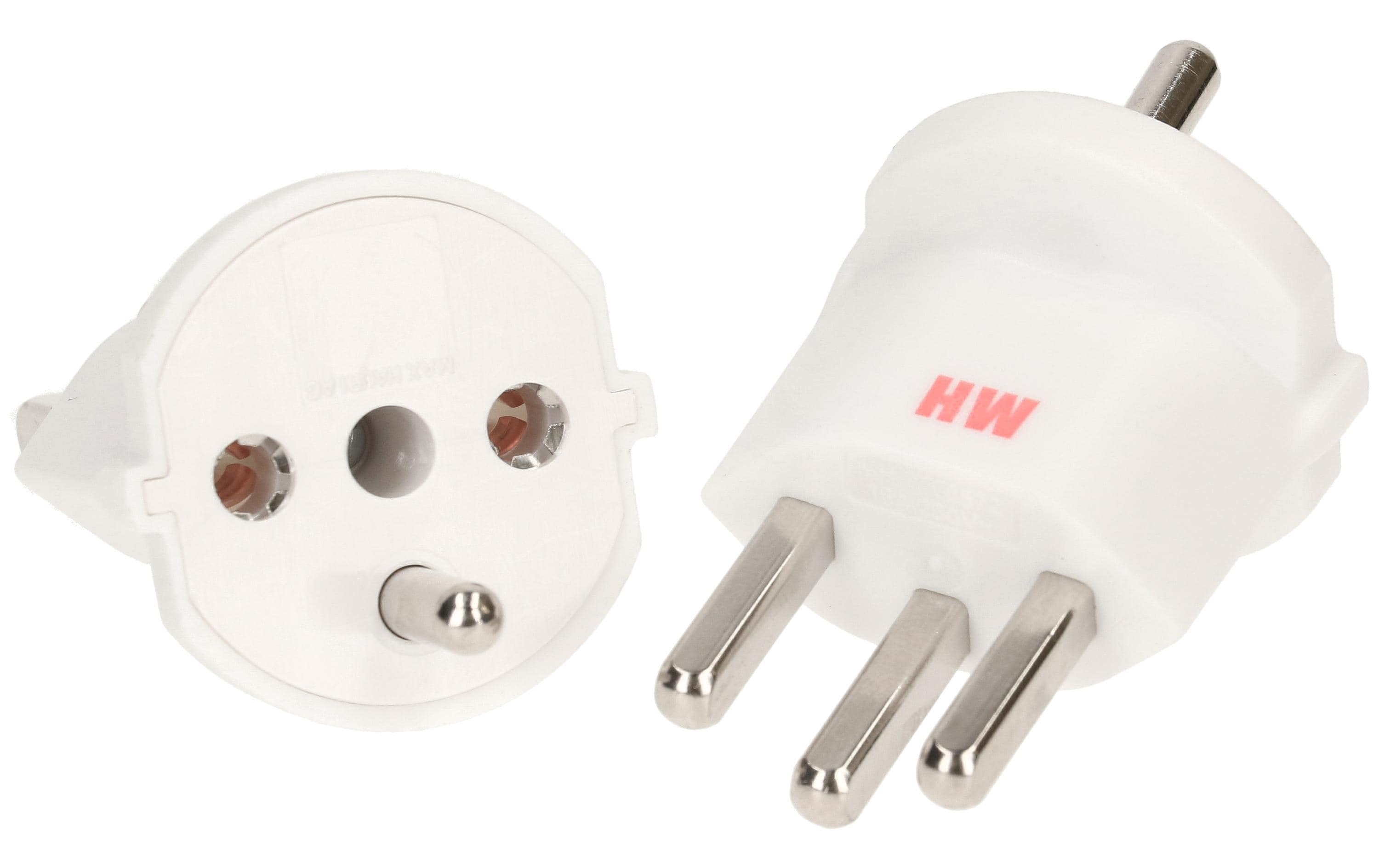 Max Hauri Fixadapter Schuko – Typ 23 Weiss Max Hauri Fixadapter Schuko – Typ 23 Weiss
