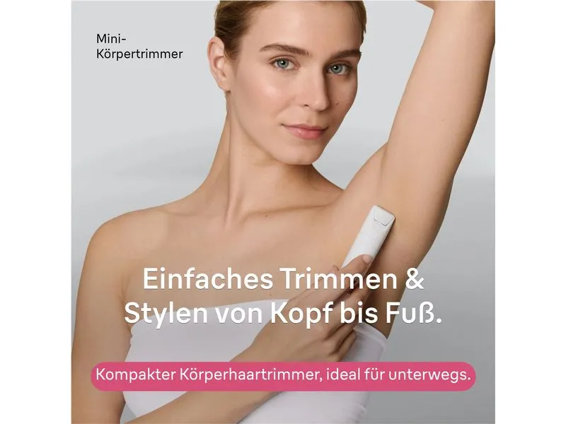 Braun Body Mini Trimmer BS1000 Weiss Braun Body Mini Trimmer BS1000 Weiss