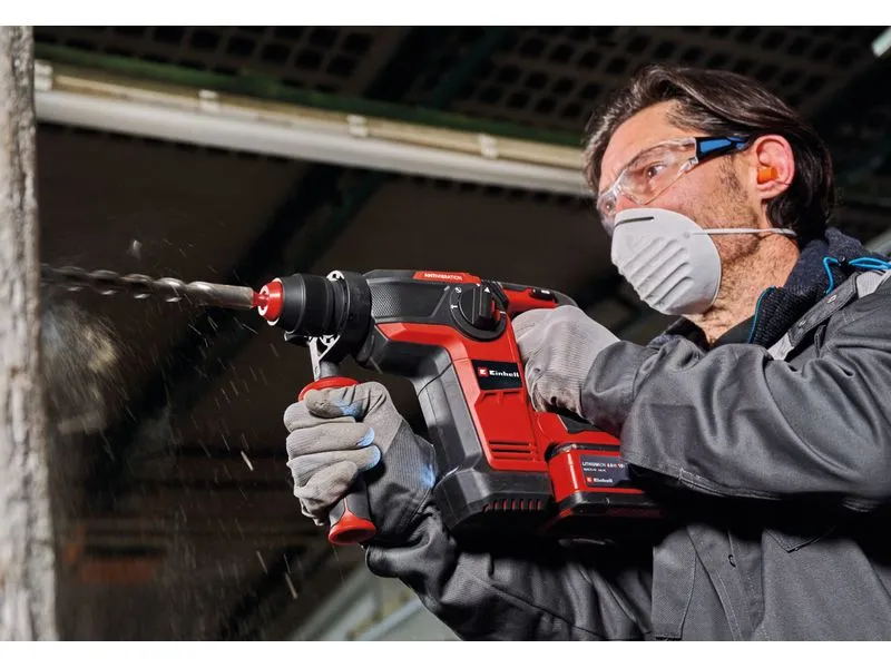 Einhell Akku-Bohrhammer TP-HD 18/28 Li BL+4 (1 x 3.0Ah+)