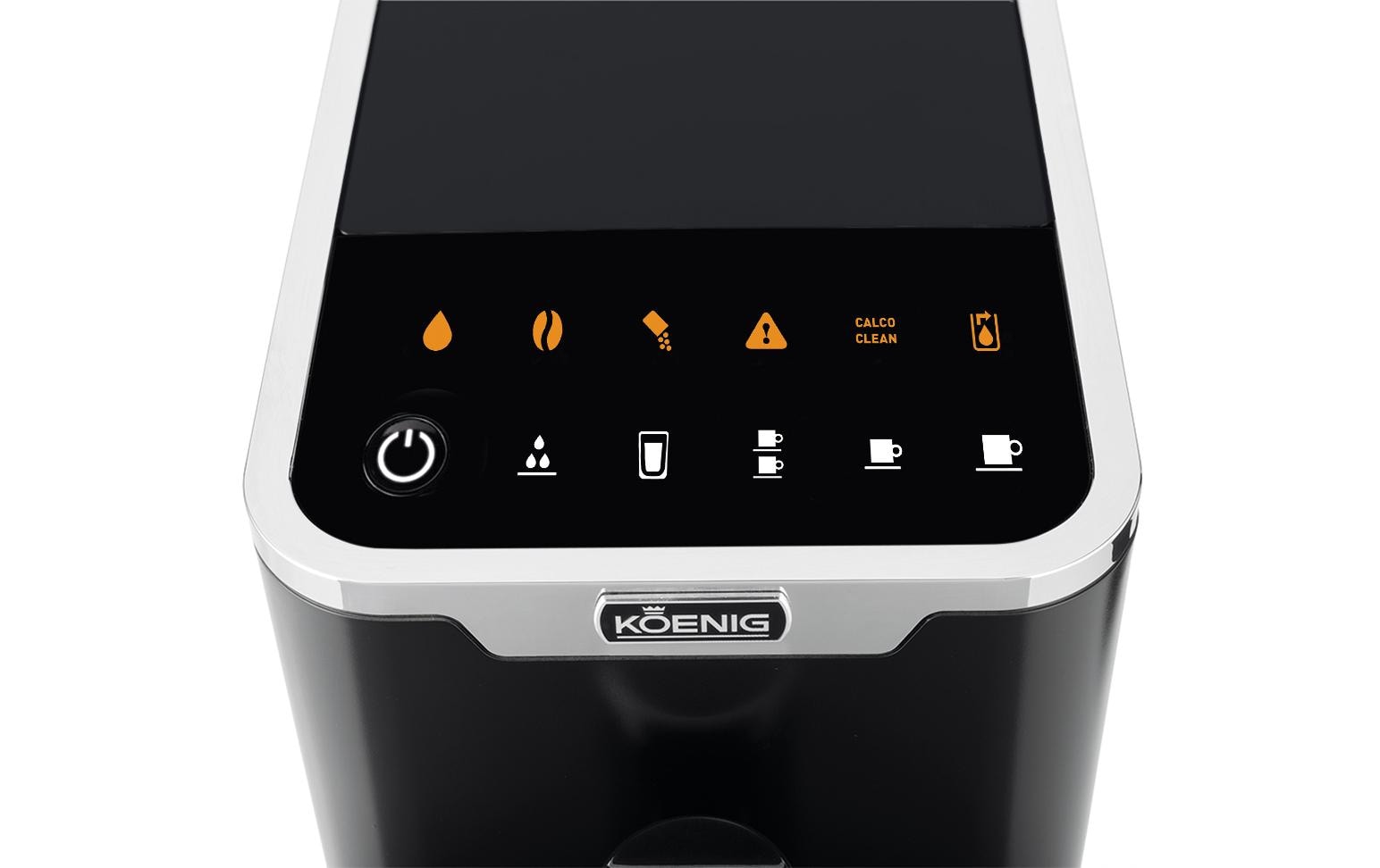 Koenig Kaffeevollautomat Finessa Duo Anthrazit