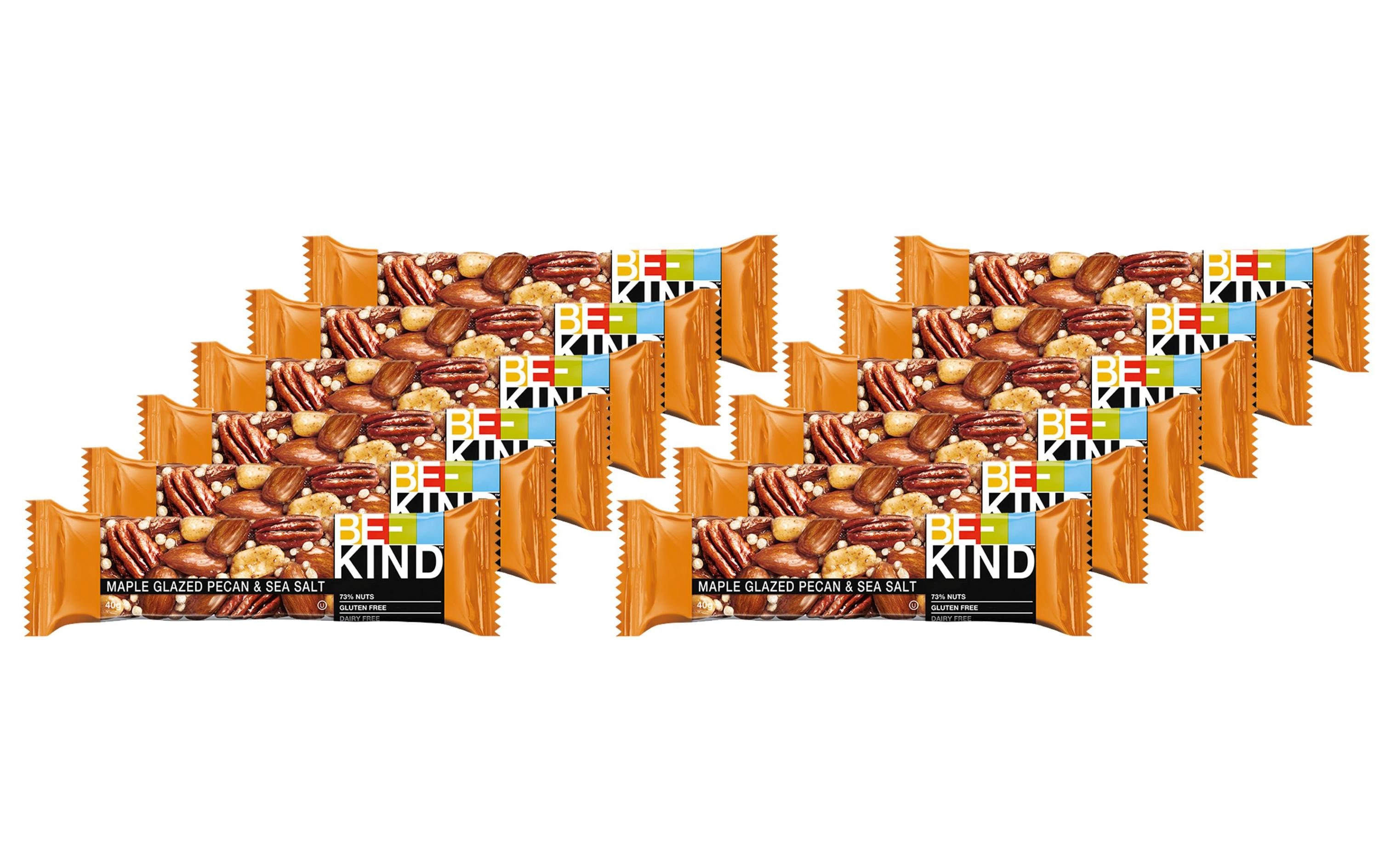 BE-KIND Riegel Maple Glazed Pecan & Sea Salt 12 x 40 g