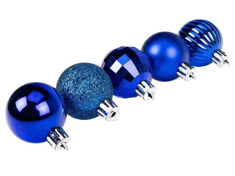 COCON Weihnachtskugel 34 Stück, Royalblau COCON Weihnachtskugel 34 Stück, Royalblau