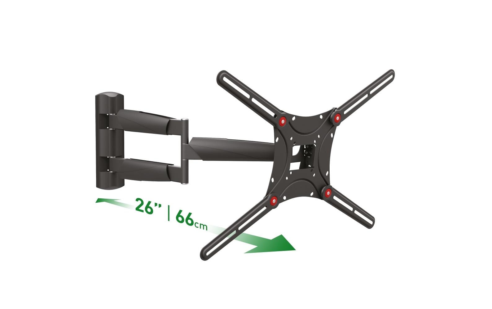 Barkan Wandhalterung WH 443-SW Schwarz Barkan Wandhalterung WH 443-SW Schwarz