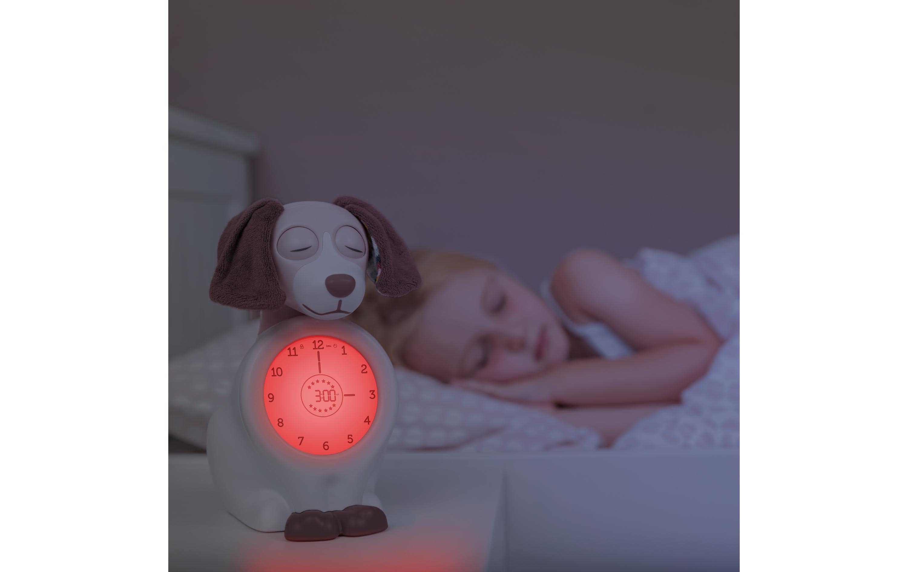 ZaZu Wecker Schlaftrainer Hund Davy taupe ZaZu Wecker Schlaftrainer Hund Davy taupe