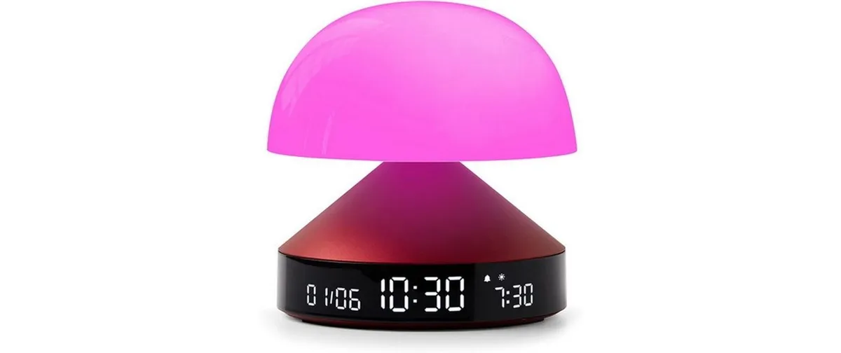 Lexon Lichtwecker Mina Sunrise Bordeaux
