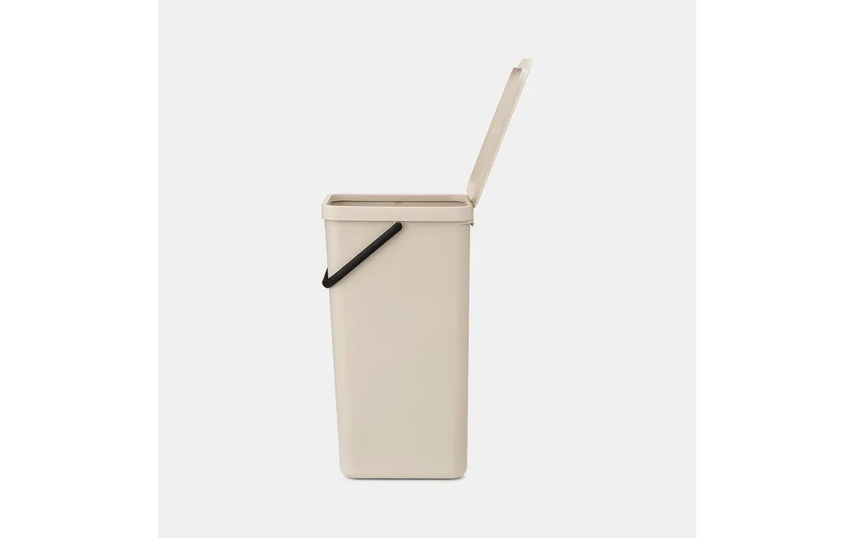 Brabantia Recyclingbehälter Sort & Go 40 l, Beige