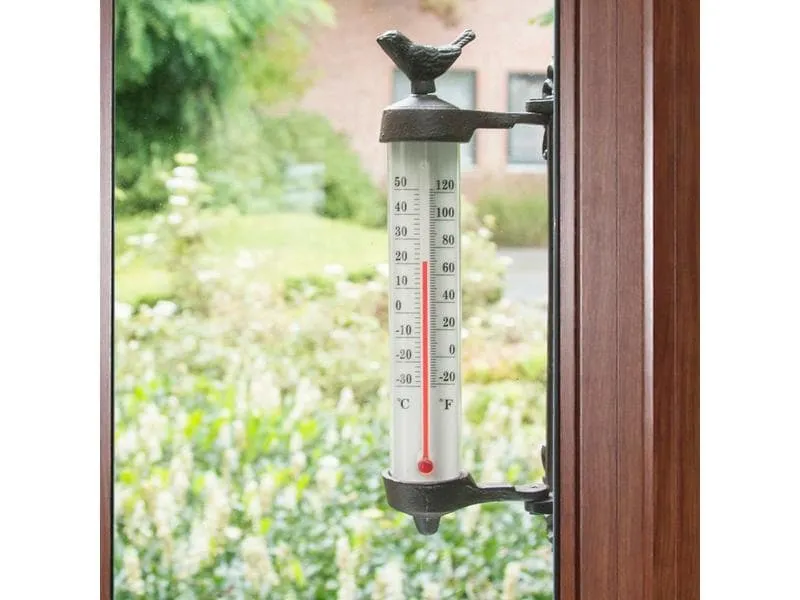 Esschert Design Thermometer Vogel 1 Stück Esschert Design Thermometer Vogel 1 Stück