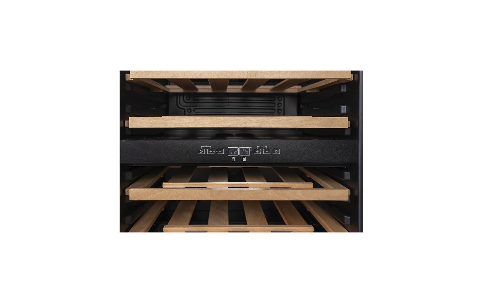 Kibernetik Weinkühlschrank WKH39D Rechts, Schwarz