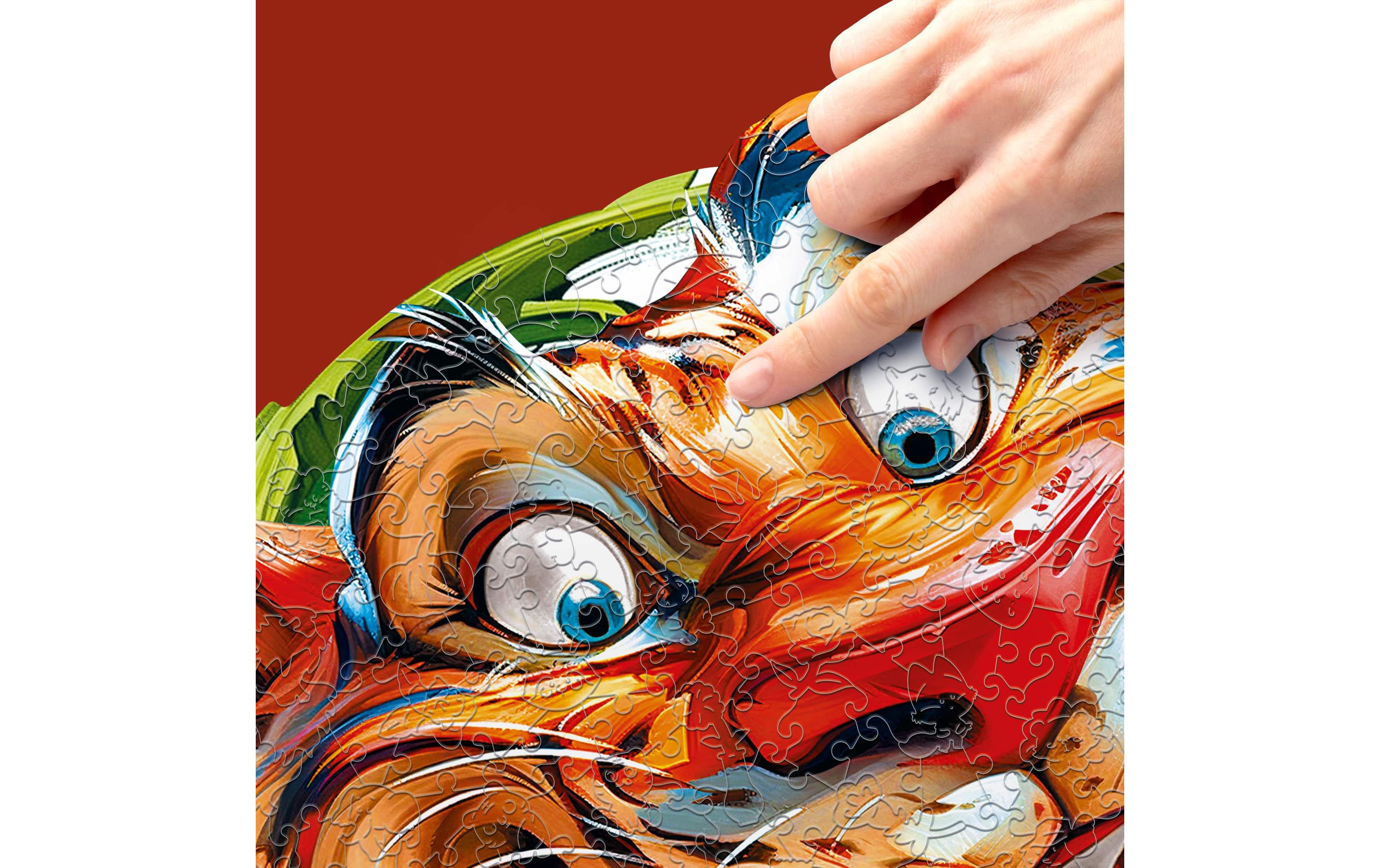 Escape Welt Holz-Puzzle Tiger