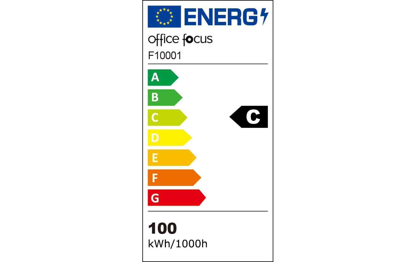 office focus Bürostehleuchte LYS 13000, Weiss