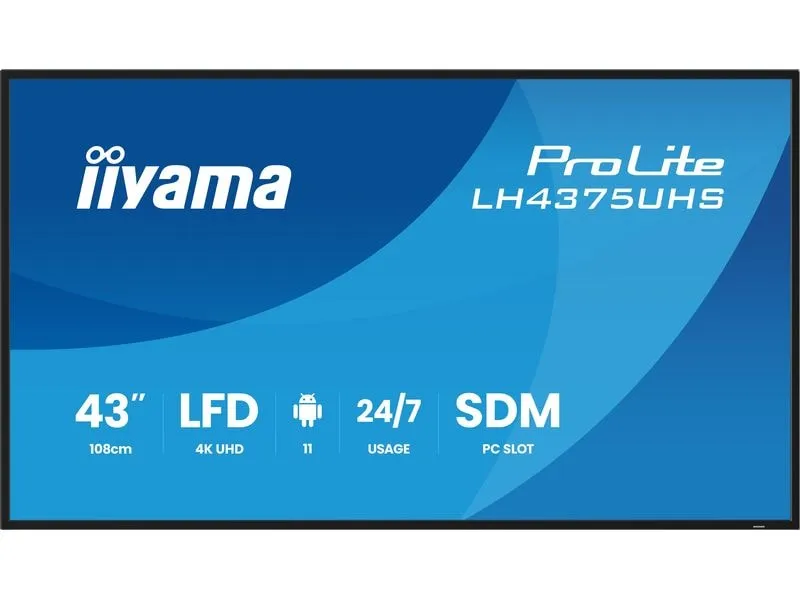 iiyama Public Display ProLite LH4375UHS-B2AG 42.5