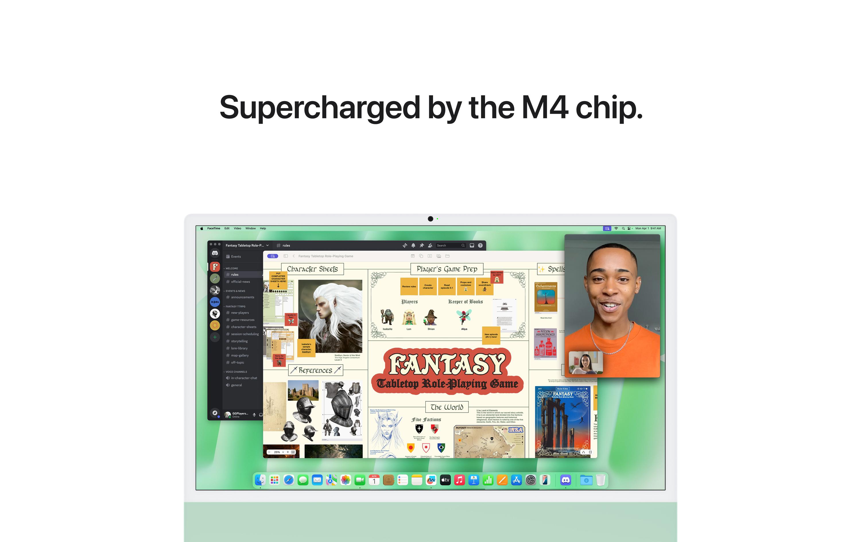 Apple iMac 24 M4 10C GPU / 512 GB / 16 GB Grün