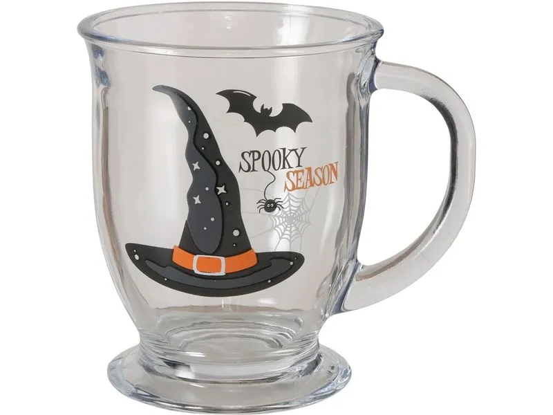 Boltze Becher Spooky 490 ml, Mehrfarbig